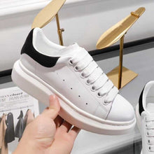 Load image into Gallery viewer, Fashion Designer Luxury Breathble Shoes Lop Top White Platform Shoes Women Real Leather Women Lace Up Casual Shoes Brand Sneaker - LiveTrendsX
