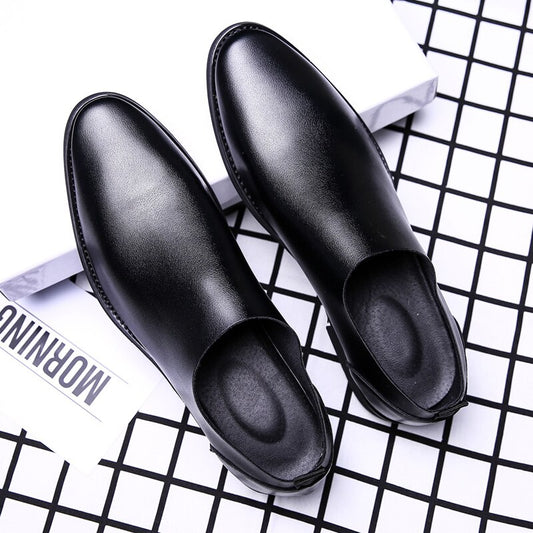 men's shoes spring and autumn new hot selling designer men's comfortable business office waterproof leather shoes - LiveTrendsX