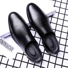 Load image into Gallery viewer, men&#39;s shoes spring and autumn new hot selling designer men&#39;s comfortable business office waterproof leather shoes - LiveTrendsX
