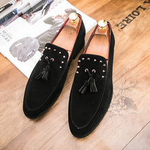 Load image into Gallery viewer, Men Shoes Leather Shoes Men&#39;s Flats Shoes Low Men Canvas Oxford Shoes - LiveTrendsX
