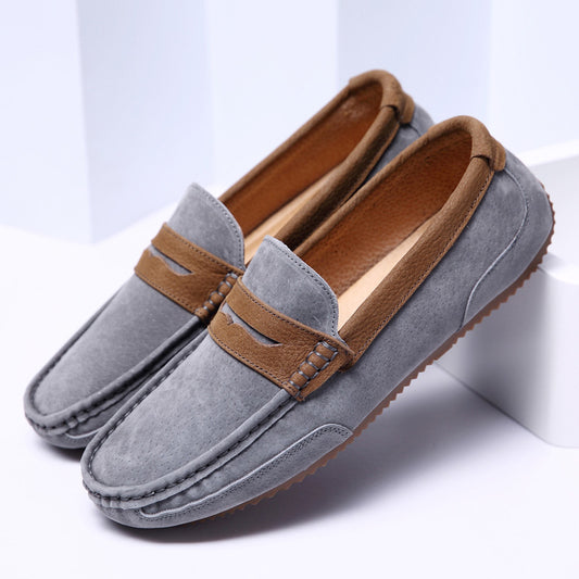 Shoes Men Loafers Moccasin Men Soft Flats Breathable Casual Boat Male Driving Designer Shoes PU Leather Men Walking Footwear - LiveTrendsX