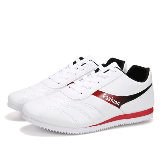 Men Shoes Spring Casual Imitation Leather Flat Shoes Lace-up Low Top Male Sneakers Tenis Masculino Adulto Outdoor Sneakers Shoes - LiveTrendsX