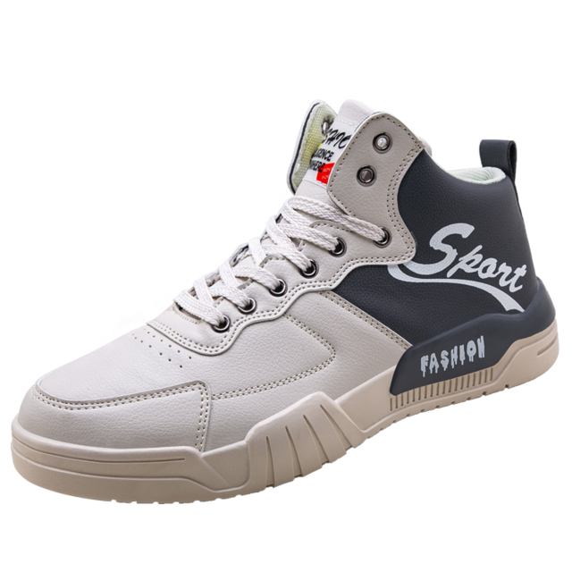 Off White Sneakers Men Zapatillas Hombre Casual High Top Shoes AJ Fashion Skateboard Jeans Shoes - LiveTrendsX