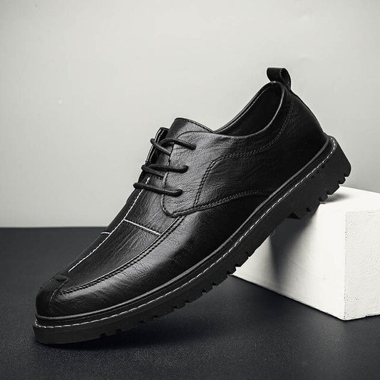 Sneakers Casual Shoes Men Flats Lace-Up Men Shoes Simple Stylish brogue Lace up Trainers Male Shoes Oxford Shoes For Men - LiveTrendsX