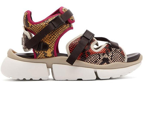 Newest Flat Sandal for Woman Sexy Peep Toe Buckle Strap Flat Platform Shoes Summer Cutouts Casual Shoes - LiveTrendsX