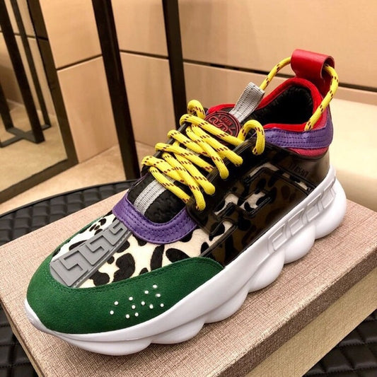 Sneakers Mens shoes New Fashion High-end Real Leather Casual sports shoes Sneakers men Comfortable Breathable Platform sneakers - LiveTrendsX