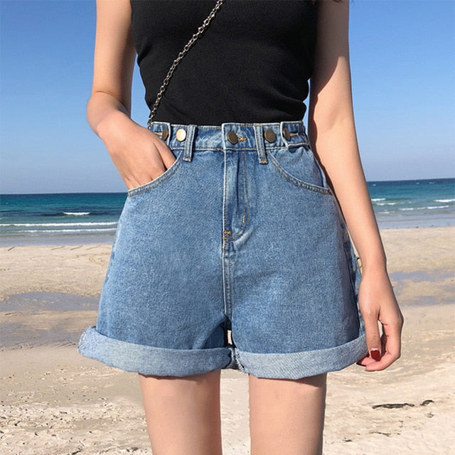 women's summer shorts shorts women female short  skirt shorts denim shorts for women short woman short jeans high waist shorts - LiveTrendsX