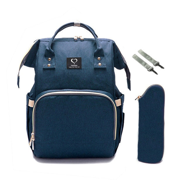 Diaper Backpack Large Capacity Nappy Bag Waterproof Maternity Travel Nursing Bags Baby Care Stroller Handbags USB design - LiveTrendsX