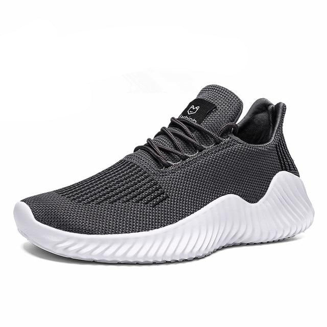 Comfortable Casual Shoes Men Breathable Walking Shoes Lightweight Sneakers Black Footwear Men Lace Up Running Shoes Men Big Size - LiveTrendsX