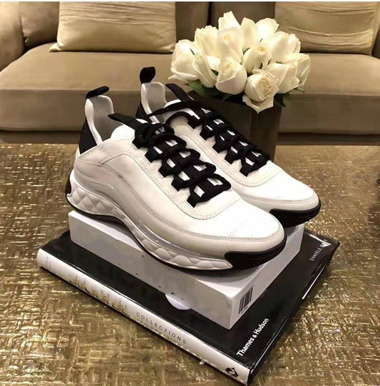 White Shoes Women Platform Sneakers Spring Fashion Ladies Chunky footware Thick Bottom Female Casual zapatos de mujer Breathable - LiveTrendsX