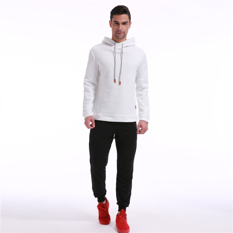 Men Autumn Hoodies Hooded Sweatshirts Pullovers Male Casual Fashion Slim Fitted Large Size Hoodies Hombre Outwear - LiveTrendsX