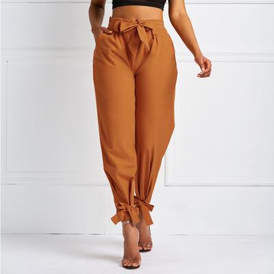 Ladies'casual Trousers Solid Color Waist-closing SlacksPants Fashionable Pants Plus Size - LiveTrendsX