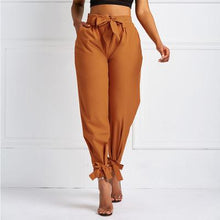 Load image into Gallery viewer, Ladies&#39;casual Trousers Solid Color Waist-closing SlacksPants Fashionable Pants Plus Size - LiveTrendsX
