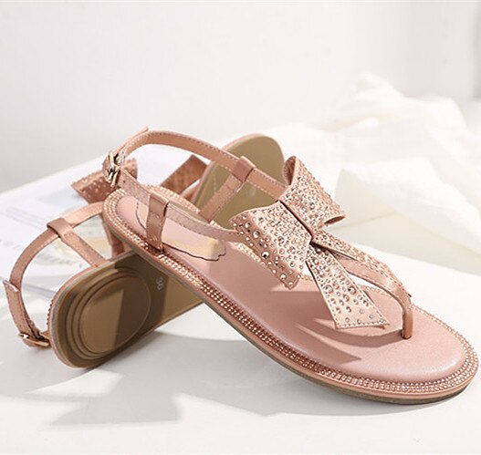 women sandals silk diamond shoes summer fashional really luxury designer comfortable shoes female - LiveTrendsX