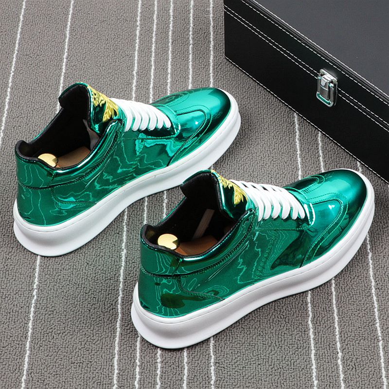 メンズファッション チル 刺繍 カジュアル フラットシューズ