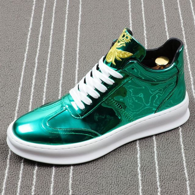 メンズファッション チル 刺繍 カジュアル フラットシューズ