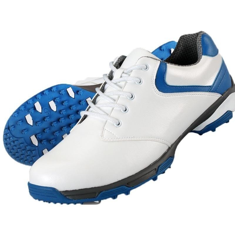 New Waterproof Breathable Patent Design Men Outdoor Sport Shoes Anti-Skid Light Good Grip Comfortable Leather Golf Shoes - LiveTrendsX