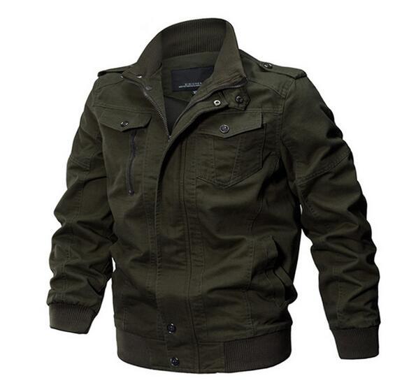 Black Jeans Jacket Men Big Size 6XLMilitary Tactical Denim Jacket Solid Casual Air Force Pilot Coat Casaco Masculino - LiveTrendsX