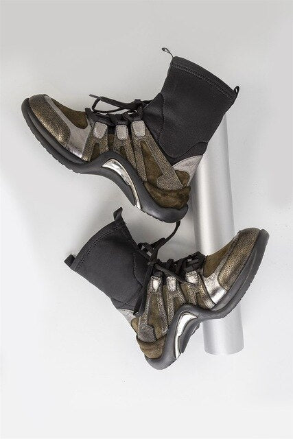 Women's Sneaker Genuine Leather - LiveTrendsX