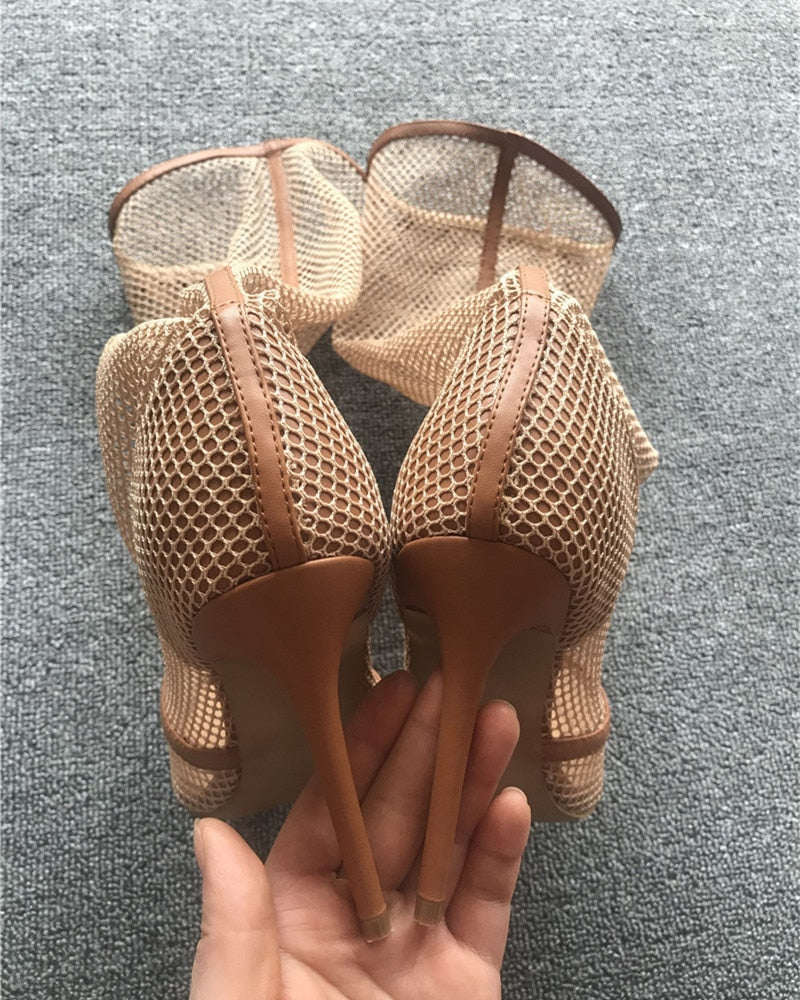 Hollow Out Sexy Summer Boots Sandals - LiveTrendsX