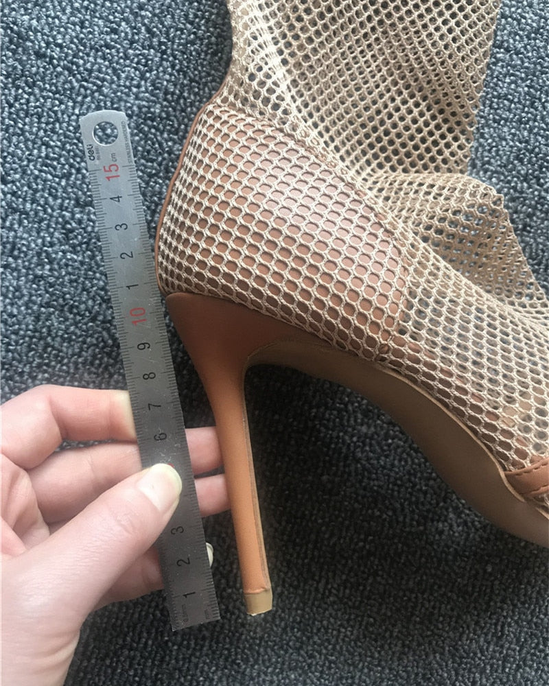 Hollow Out Sexy Summer Boots Sandals - LiveTrendsX