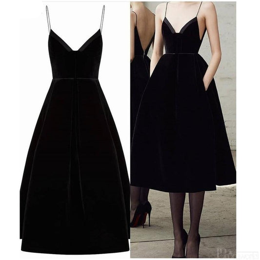Simple Black Short Homecoming Dresses 2021 - LiveTrendsX