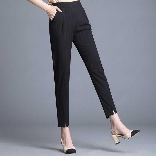 New Summer Women's Long Cotton Pants Fashion Casual High Quality Ladies Pants - LiveTrendsX