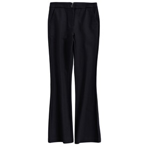 Flare Pants Slim Elastic Fabric  Ankle Length Pants Women Stretch Pockets Fashion Europe and America Style - LiveTrendsX
