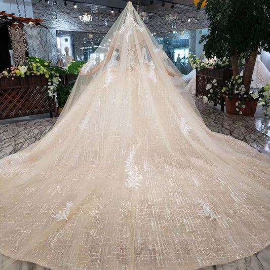 Ball gown Wedding Dress 2020 off shoulder sweetheart new material bridal wedding gown with wedding - LiveTrendsX