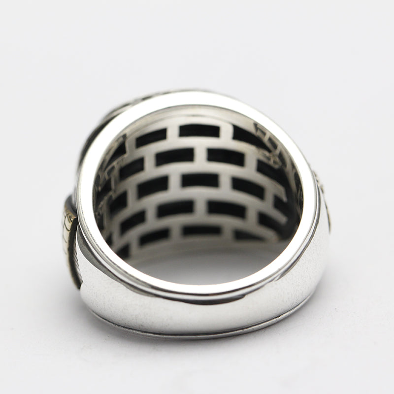 God Eye Ring Men Cubic Zircon Charm Hip Hop Jewelry