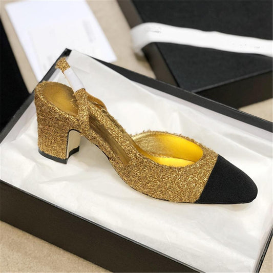 Women Sandals 2020 Women Shoes Block Heels Women  Buckle Party Sandalias Sexy Classic Sandals Ladies Shoes  Checkered sandals - LiveTrendsX