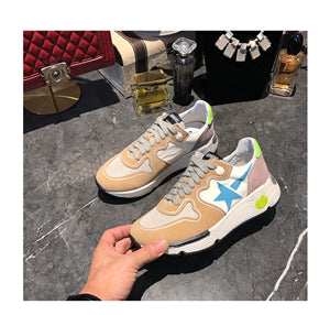 Start Sneakers Graffiti Shoes Woman Sport Zapatos De Mujer  Lace Up Running Shoes Ins Hot Distressed sneakers Retro Ladies Shoes - LiveTrendsX