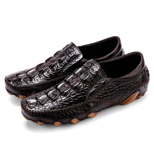 Men Crocodile Silp on Soft Sneakers