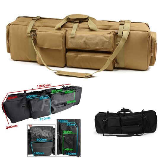 Tactical Hunting Backpack Dual Rifle Square Carry Bag