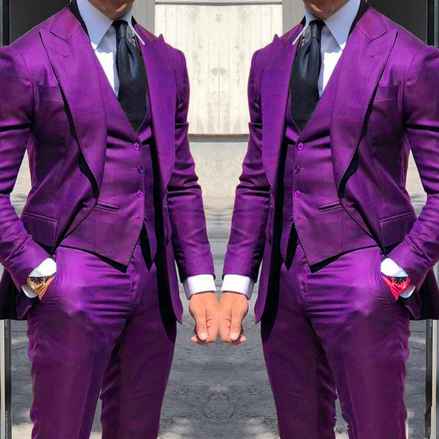 Mans Wedding Suits Groom Wear Tuxedos Blazer Party Suit