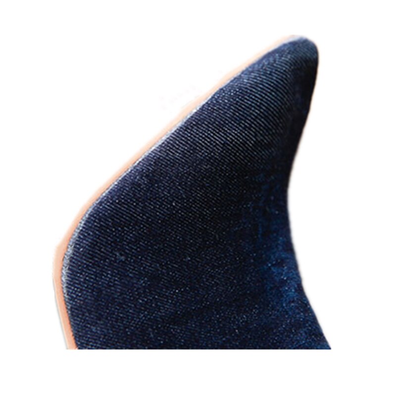 破れたジーンズ 快適な生地 レディースブーツ