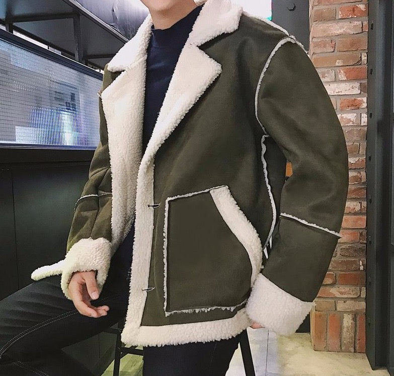 Autumn Winter Warm Parka Coats For Men Korean Man Casual Lambswool Jackets 2020 Harajuku Male Plus Size Parkas 5XL - LiveTrendsX