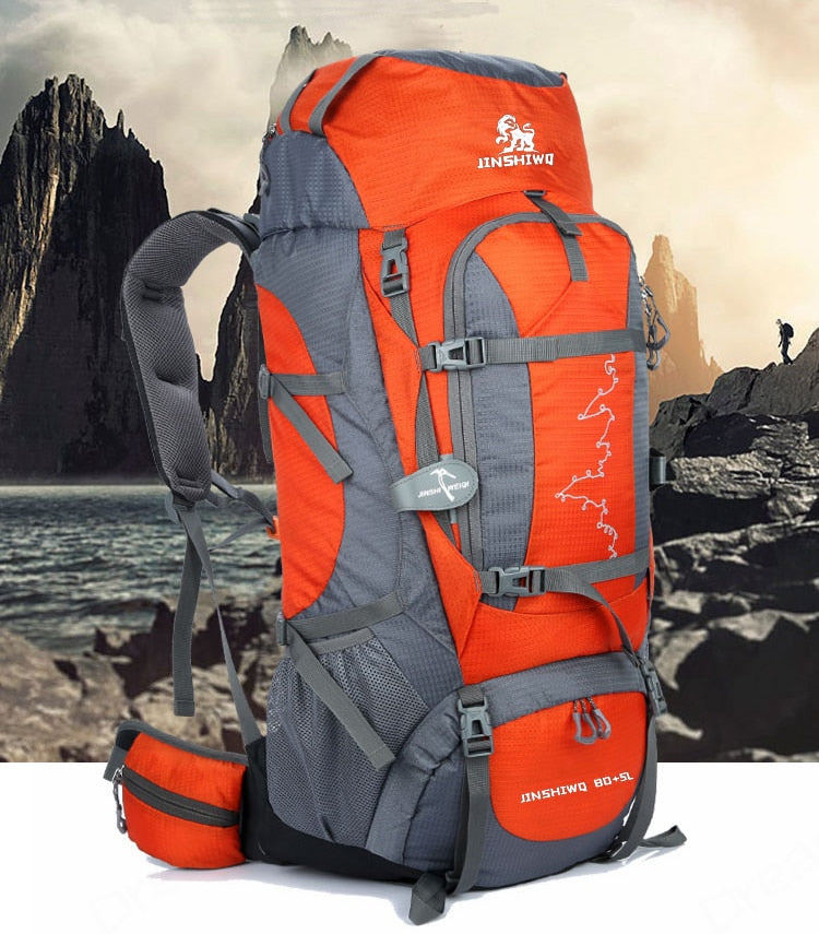 85L Outdoor Camping Hiking Backpack