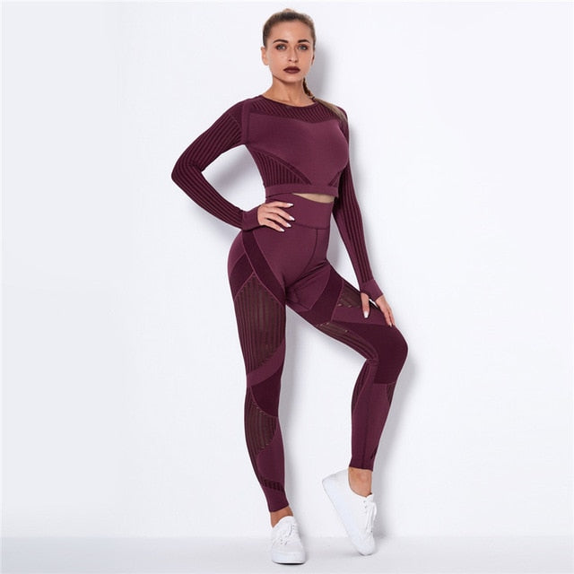 Yoga Set Sport Outfits Women Gym suit - LiveTrendsX