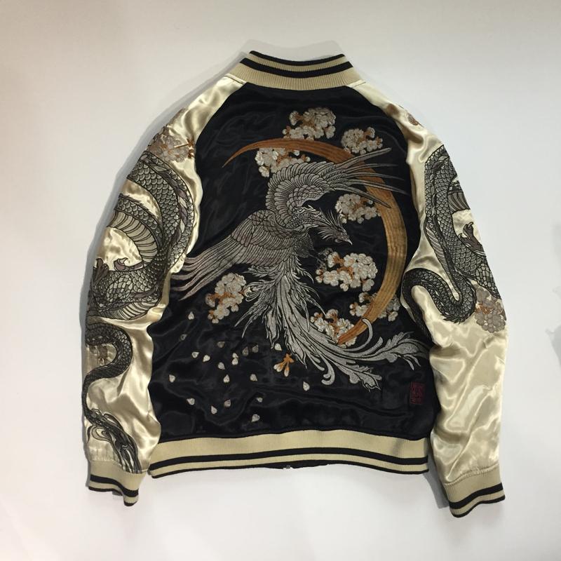 Phoenix Dragon Reversible Jacket Classic embroidery men