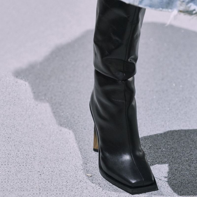 Women Knee Boots New Fashion High Heel Winter Shoes Woman Square Toe Sexy Long Boot Warm Party Footwear Size 35-43 - LiveTrendsX