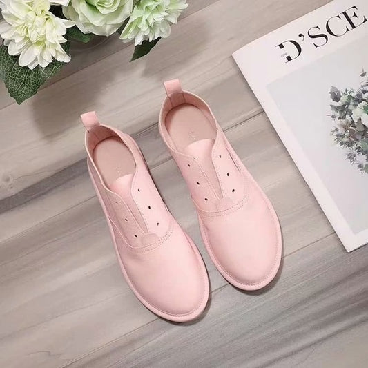 Customized White Shoes Big Sizes 2020 Spring New Fashion Women Sneakers Genuine Leather Trainers White Shoes Men's Sneakers - LiveTrendsX
