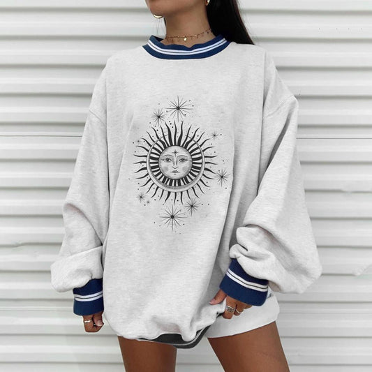 Sun Star Sweatershirts Womens Casual