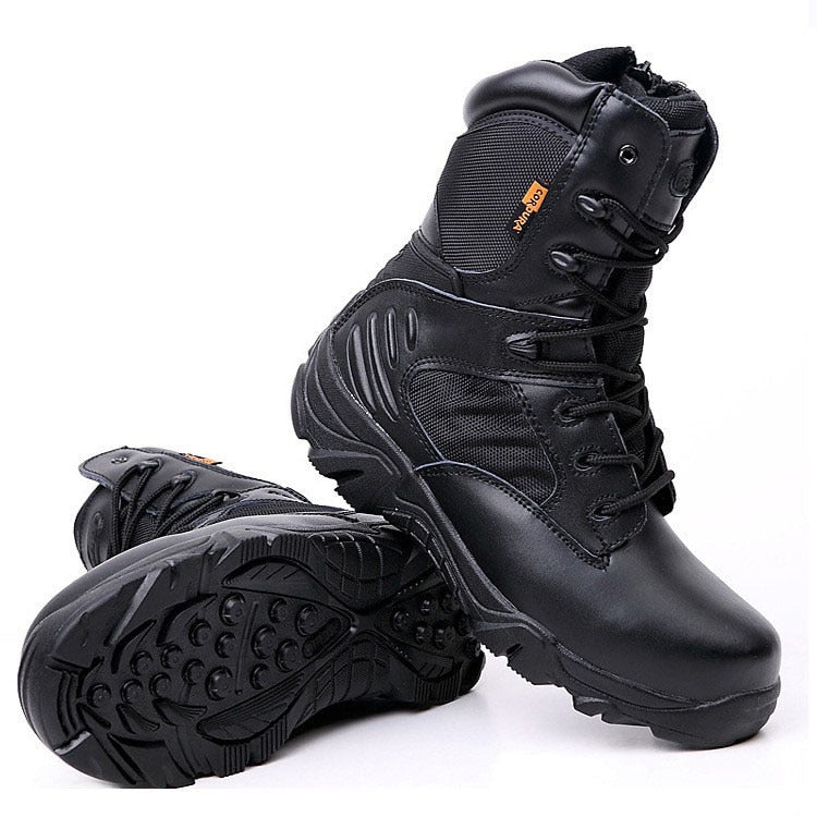 Winter Autumn Men Military Boots Quality Special Force Tactical Desert Combat Ankle Boats Army Work Shoes Leather Snow Boots - LiveTrendsX