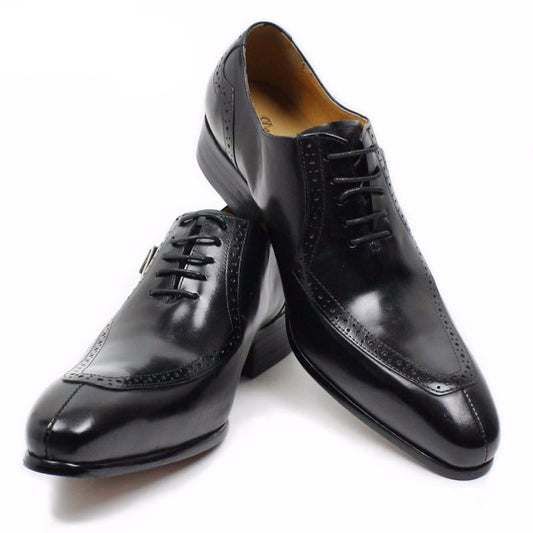 LUXURY LEATHER MEN SHOES CASUAL MEN OFFICE BUSINESS WEDDING SHOE - LiveTrendsX