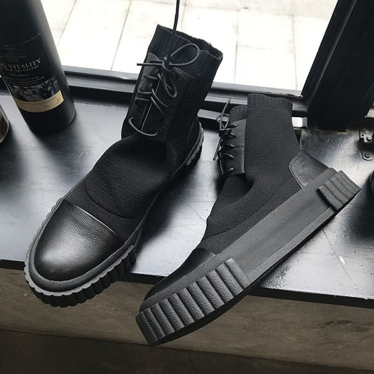 メンズ 高級トレーナー 冬用 スノーブーツ カジュアルスニーカー