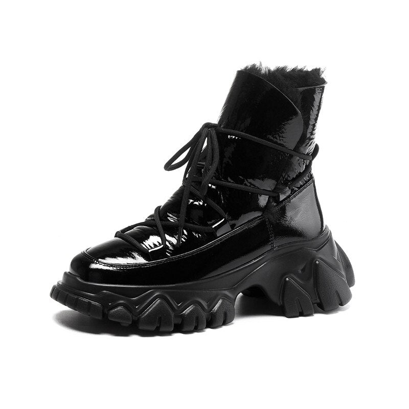 women winter keep warm snow boots