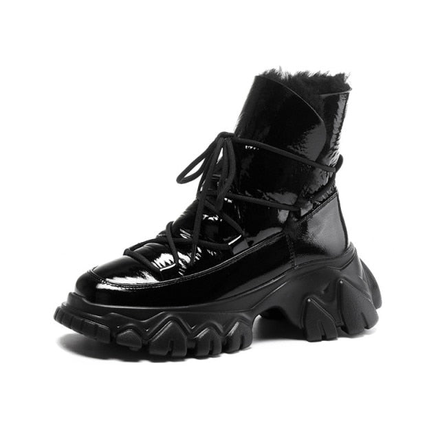 women winter keep warm snow boots