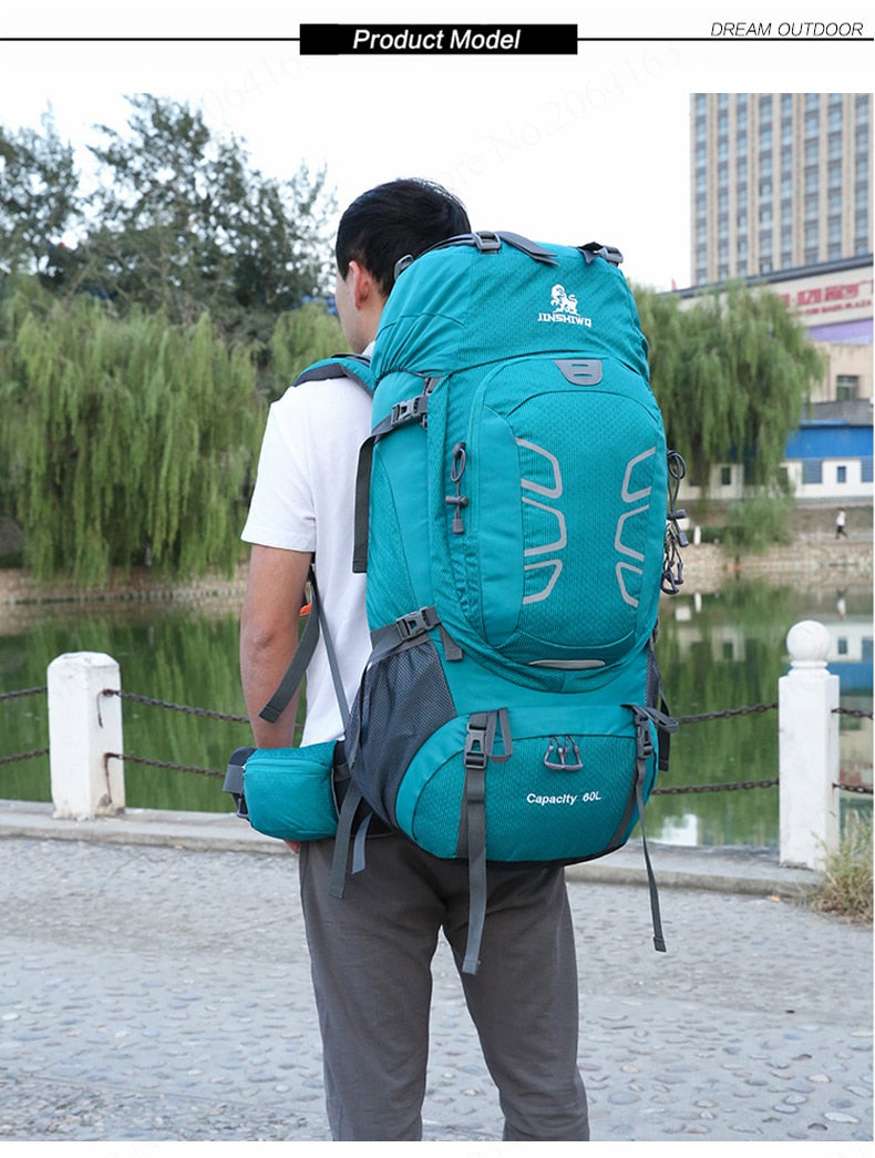 60L Waterproof Outdoor Backpack