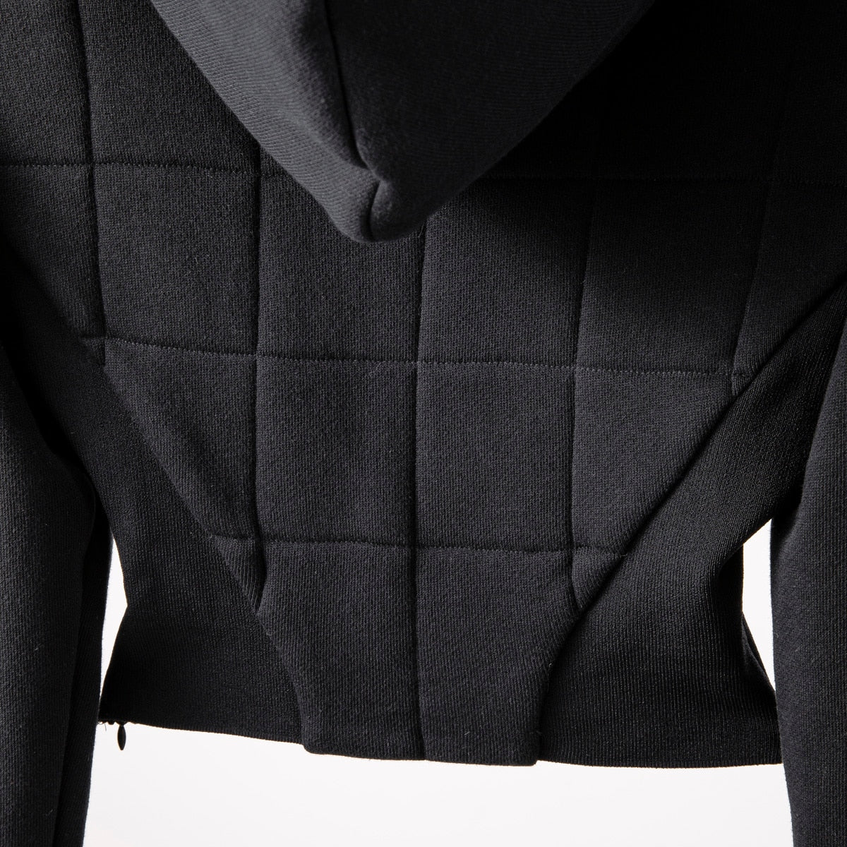 Women Hoodies Sweatshirt Patchwork Black Sweatshirt